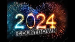 NEW YEARS EVE COUNTDOWN 2024 [upl. by Gulick]