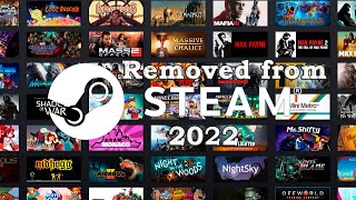 Удаленные игры из Steam за 2022 год Итоги [upl. by Renata]