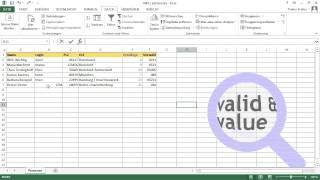 Excel 2013 Tutorial Gültigkeitskreise video2braincom [upl. by Narhem195]