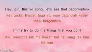 Brandon Beal Feat Christopher  Twerk It Like Miley lyrics terjemahan indonesia [upl. by Enilatan934]