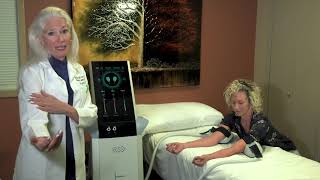 EMSculpt Arm Applicators  Deborah Wilson MD of Scottsdale Arizona [upl. by Enala]