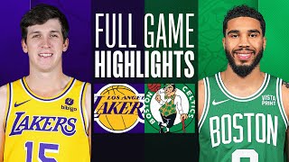 LAKERS at CELTICS  FULL GAME HIGHLIGHTS  February 1 2024 [upl. by Ydneh]