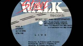 SPORT quotGquot AND MASTERMIND  LIVE  rare 1988 NY rap [upl. by Alina]