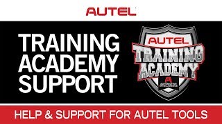 Autel Training Academy Support [upl. by Rehpinej]