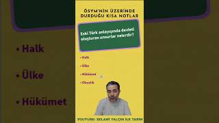 46 KISA NOTLAR kpss yks tyt öabttarih [upl. by Akehsay]