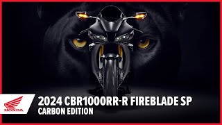 New 2024 CBR1000RRR Fireblade SP Carbon Edition  Supersport Motorcycle  Honda [upl. by Annais971]