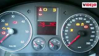 How to reset oil light on VW GOLF 5 [upl. by Ahsinit489]