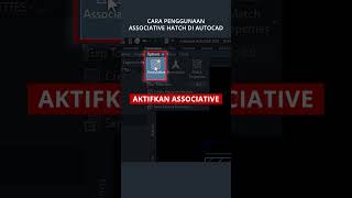 Cara mudah membuat arsiran dynamic block dengan ASSOCIATIVE HATCH autocad autocadtutorials [upl. by Ibba272]