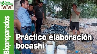 Taller práctico de ELABORACIÓN DE BOCASHI general y SENCILLO 🌻🍏 [upl. by Bunting]