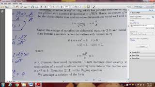 Perturbation methods for differential equations [upl. by Anitnegra]