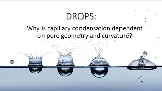 Why is Capillary Condensation Dependent on Pore Geometry and Curvature [upl. by Lebasiairam]