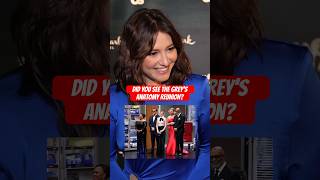 Chyler Leigh reacts to the Grey’s Anatomy Reunion at the 75th Annual Emmys greysanatomy [upl. by Evita]