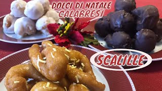 DOLCI DI NATALE CALABRESI SCALILLE [upl. by Auqined]