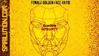 ★Female Golden Face Ratio  Facial Symmetry Formula★ Binaural Beats Healing Frequency Music [upl. by Adorne]