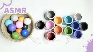 ASMR Color Sorting satisfying relaxing asmr [upl. by Anirtap]