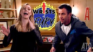 John Heffron challenges pro foosball champion Kelsey Cook Wrists of Fury [upl. by Fellner673]