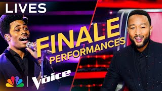 The Best Performances from the Top 5 Finalists  The Voice  NBC [upl. by Lavoie]