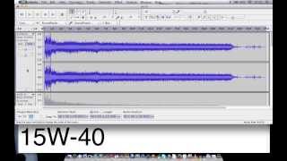 Start up oil comparison 5W30 vs 15W40 [upl. by Giddings423]