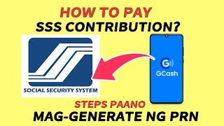 HOW TO PAY SSS CONTRIBUTION VIA GCASH  HOW TO GENERATE SSS PRN PAYMENT REFERENCE NUMBER BabyDrewTV [upl. by Ataymik179]