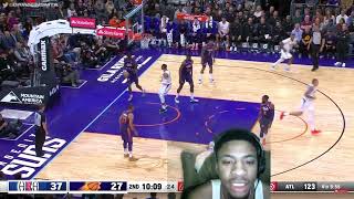 Clippers vs Suns Highlights Reaction [upl. by Rosalinde]