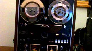 Sony TC580 Reel to Reel in Action [upl. by Sabir]