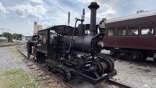 One of the RAREST Steam Locomotives  Walkersville No 8 [upl. by Ainerbas]