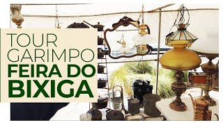 TOUR GARIMPO PELA FEIRA DE ANTIGUIDADES DO BIXIGA  A FEIRA MAIS LEGAL DE SÃO PAULO [upl. by Berne685]