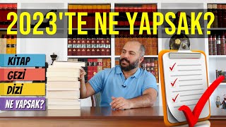 2023 YILINDA NE YAPSAK  KİTAPDİZİYAPILACAKLAR TAVSİYESİ [upl. by Senskell]