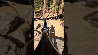 A techy and flowy TAHOE trail tahoe mountains mountainbike [upl. by Tenej851]