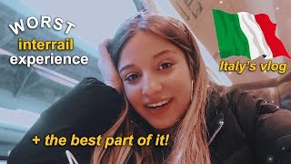 Worst Interrail experience highlights of Interrail Italy Travel Vlog  Interrail Series 3 [upl. by Bollinger79]