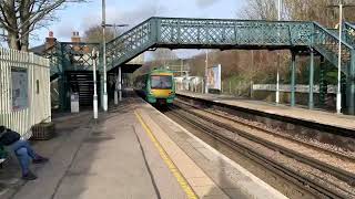 Class 171 At Upper Warlingham [upl. by Ayarahs]