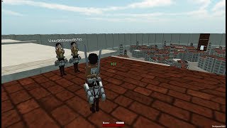 AoT Fan Game Preview  Multiplayer Test [upl. by Prestige]