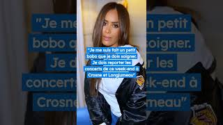 Amel Bent blessée  Elle annonce une terrible nouvelle 😱 people gossip [upl. by Amarillis]