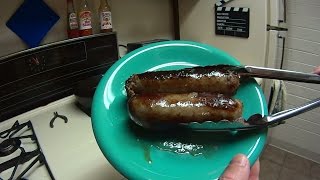 Cast Iron Skillet Johnsonville Brats [upl. by Evelin]