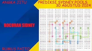 PREDIKSI PAITO SIDNEY HARI INI 30 AGUSTUS 2024  ANGKA JITU SIDNEY  RUMUS SIDNEY  RUMUS PAITO [upl. by Ladnek]