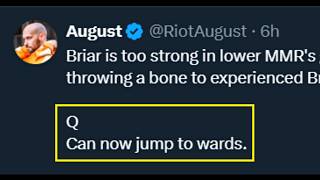 Briar Q can Jump to Wards now [upl. by Smitty]