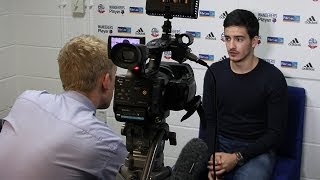 YANNICK BASTOS Luxembourgers first interview as a Bolton player [upl. by Marshall645]