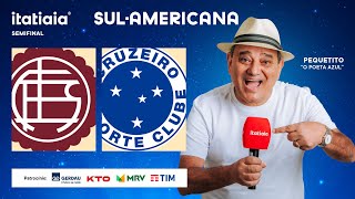 LANÚS X CRUZEIRO AO VIVO NA ITATIAIA  REACT DA COPA SULAMERICANA 2024 [upl. by Levi]