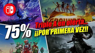 🚨¡JUEGAZOS EN OFERTA POR PRIMERA VEZ REBAJAS Switch Ofertas Nintendo Switch Eshop Noticias Switch [upl. by Eidissac]