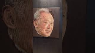 Art Portrait of Lee Kuan Yew leekuanyew [upl. by Leede]