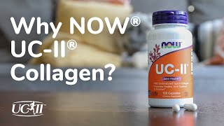 NOW® Chooses UC II® Collagen for Joint Health Supplements [upl. by Sualocin171]