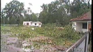 Schweres Unwetter in Apolda am 05 Juli 1993 [upl. by Dewhirst]