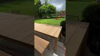 Teak restoration the best way [upl. by Eronaele]