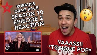 RuPauls Drag Race Season 10 Episode 2  Reaction [upl. by Clarance]