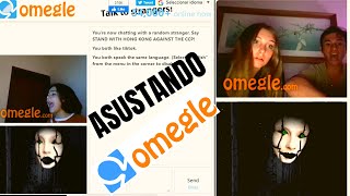 ASUSTANDO a PERSONAS en OMEGLE 1  REACCIONES DIVERTIDAS de la GENTE EN OMEGLE [upl. by Haggai387]