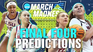 Best Final Four Predictions For Womens NCAA Tournament [upl. by Anbul]