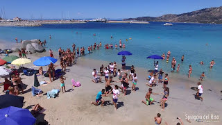 Spiaggia del Riso Villaggio Camping Village a Villasimius Cagliari in Sardegna [upl. by Zipah]