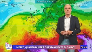 Il meteo allerta caldo in Italia  Unomattina estate 21062024 [upl. by Hindorff]