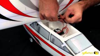 EFlite Apprentice S RC Plane  Assembly and Action Video [upl. by Nuhs555]