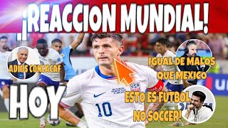 🚨ASI REACCIONA el MUNDO a ESTADOS UNIDOS ELIMINADO de la COPA AMERICA ADIOS CONCACAF [upl. by Ayatan]